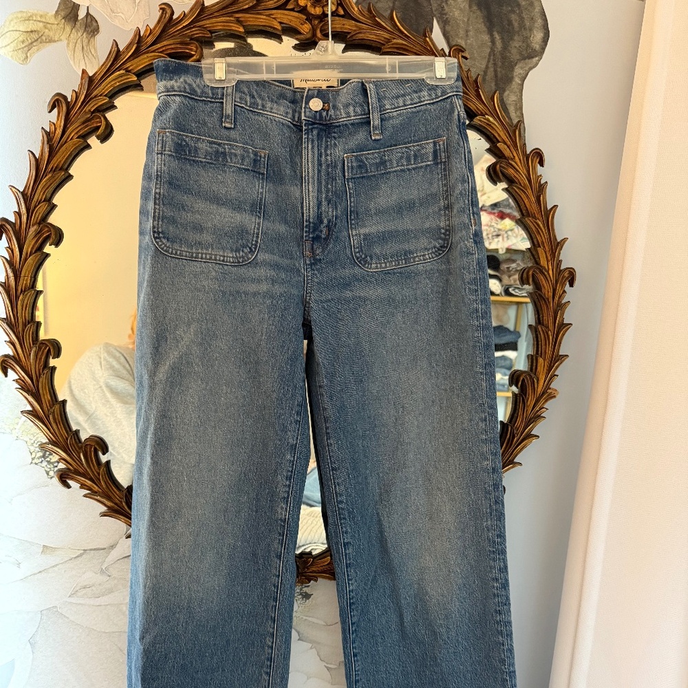 Lot of 3 Madewell Emmett Wide Leg jeans